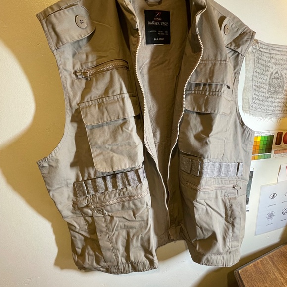 ROTHCO Ranger Vest Men NWOT 2 XL - Picture 2 of 9